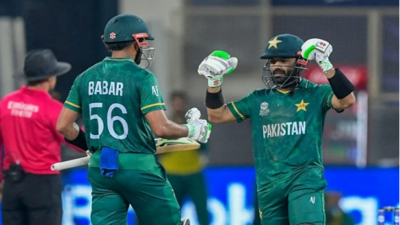 মোহাম্মদ রিজওয়ান ও বাবর আজম