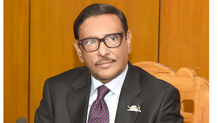 আওয়ামী লীগের সাধারণ সম্পাদক ও সেতু-মন্ত্রী ওবায়দুল কাদের