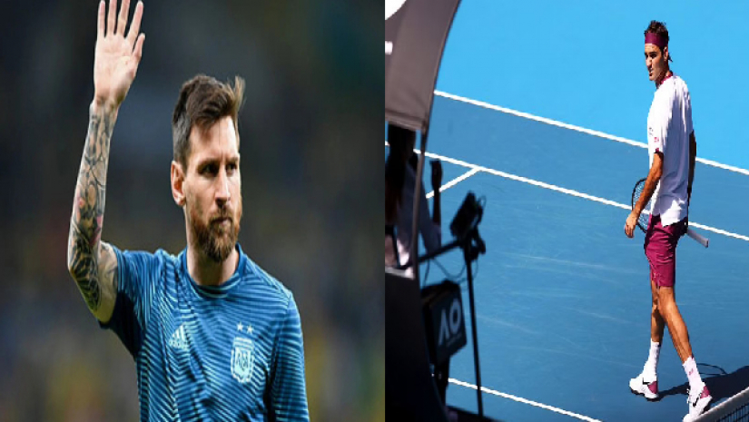 মেসি-রজার ফেদেরার
