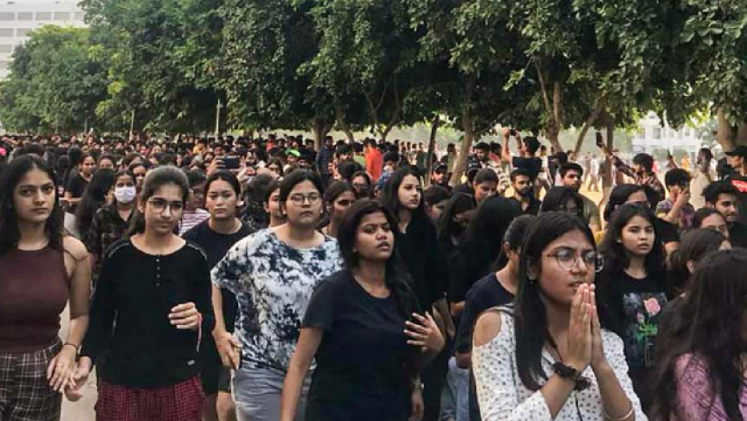 ছাত্রীদের আন্দোলন