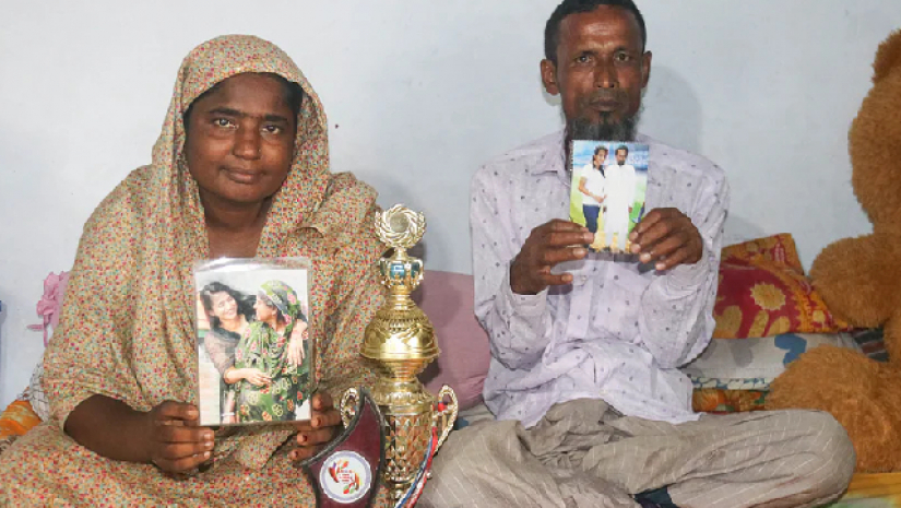 ফুটবলার মাসুরা পারভীনের বাবা-মা