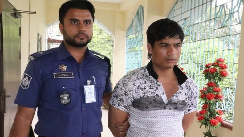 স্কুলছাত্রী হত্যার ঘটনায় আটক যুবক