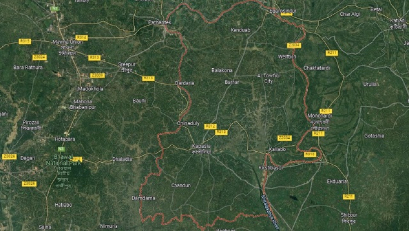 গাজীপুরের কাপাসিয়া