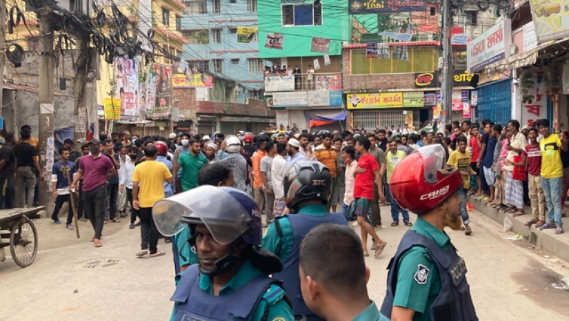 আওয়ামী লীগ-বিএনপির সংঘর্ষ