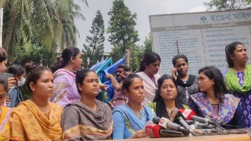 ইডেন কলেজের বহিষ্কৃত ছাত্রলীগ নেত্রীরা
