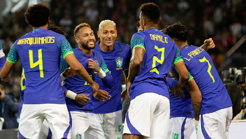 ব্রাজিলের গোল উৎসব