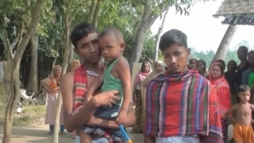 নদী থেকে উদ্ধার হওয়া শিশু দিপু