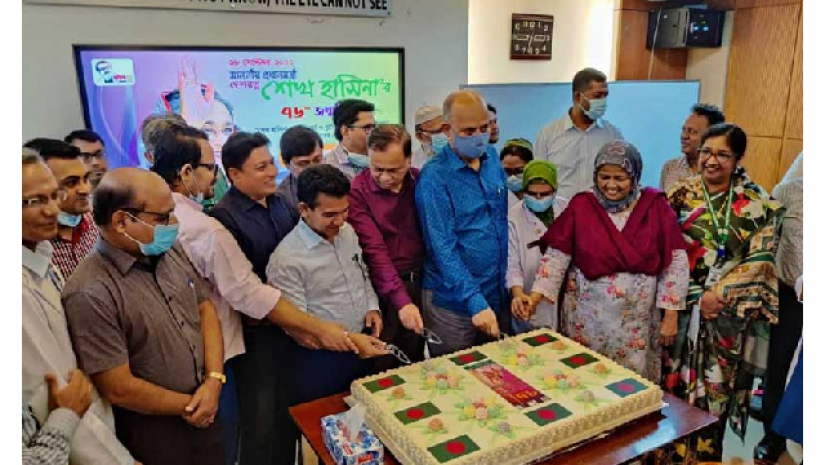 প্রধানমন্ত্রী শেখ হাসিনার ৭৬তম জন্মদিন আজ
