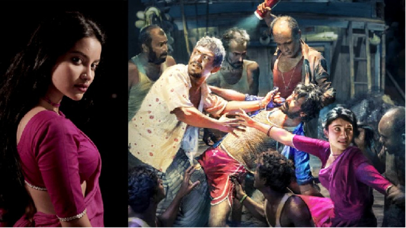 নাজিফা তুষি ও ‘হাওয়া’র পোস্টার