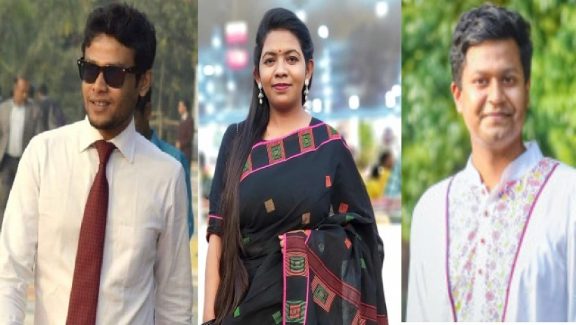 তিন সহকারী প্রক্টর পেল জাবি