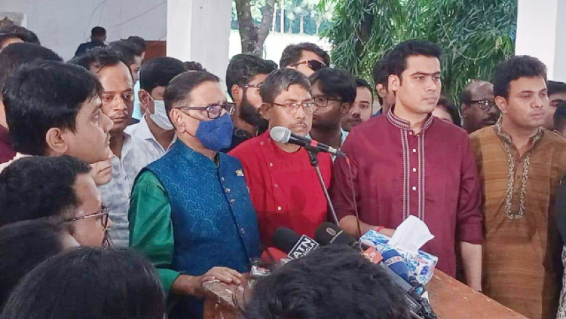 বঙ্গবন্ধুর বিদায়ে প্রথম প্রতিরোধ গড়েছিল ছাত্রলীগ: কাদের