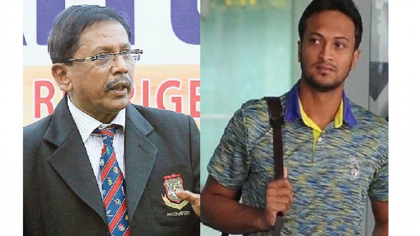 রাকিবুল হাসান- সাকিব আল হাসান