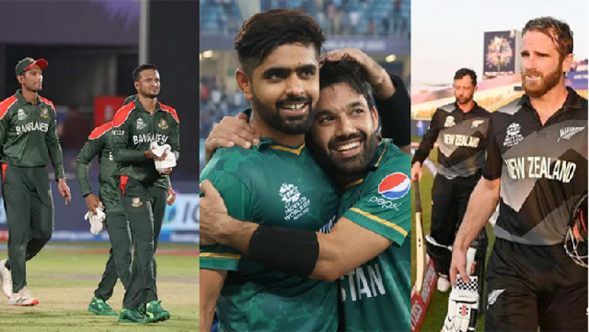 বাংলাদেশ, পাকিস্তান ও নিউজিল্যান্ড