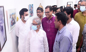 চারুকলায় ৫ দিনব্যাপী শিল্পকর্ম প্রদর্শনী