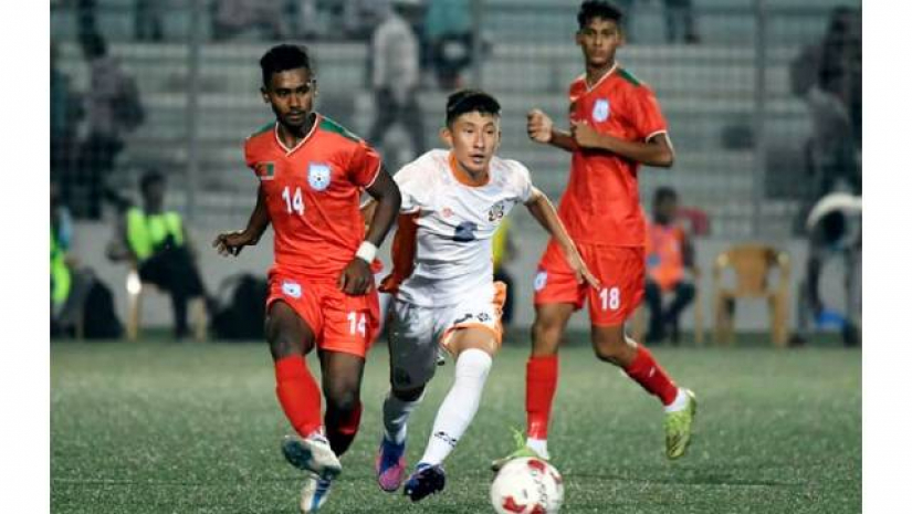 ভুটানকে ২-০ গোলে হারাল বাংলাদেশ