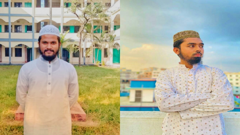 তা'মীরুল মিল্লাত কামিল মাদরাসার দুইজন শিক্ষার্থী