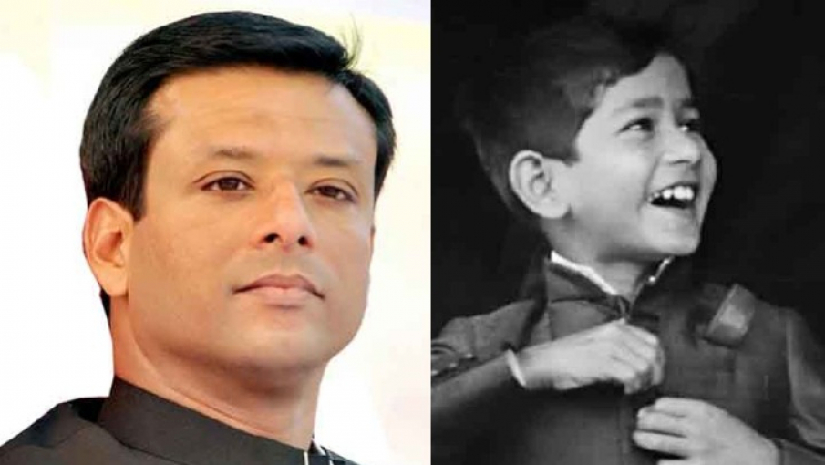 সজীব ওয়াজেদ জয় ও শেখ রাসেল