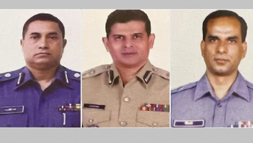 যে কারণে তিন পুলিশ সুপারকে ‘বাধ্যতামূলক’ অবসরে পাঠাল সরকার