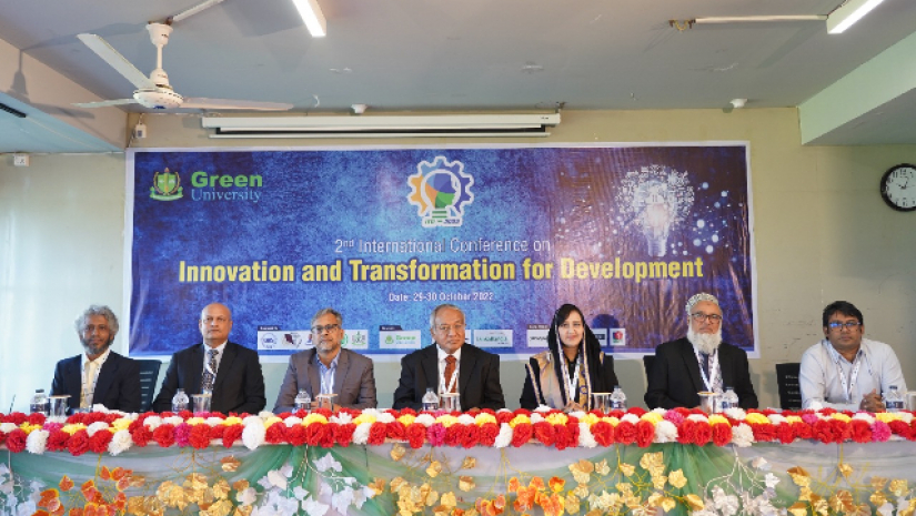 ইনোভেশন অ্যান্ড ট্র্যান্সফরমেশন ফর ডেভেলপমেন্ট (আইটিডি) শীর্ষক আন্তর্জাতিক সম্মেলন