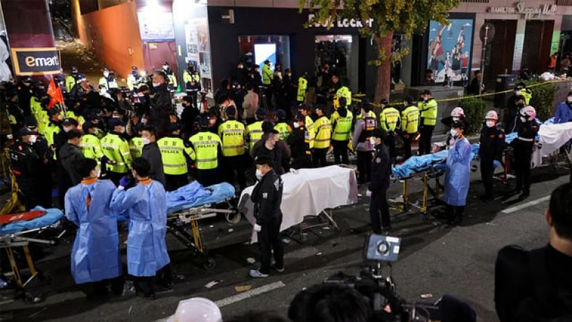 হ্যালোইন উৎসবে পদদলিত হয়ে মৃত্যু বেড়ে ১৪৯