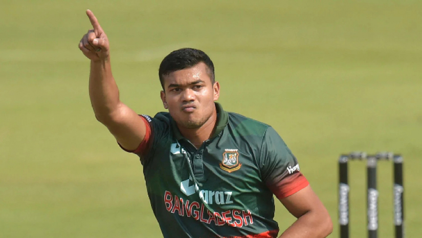 প্রথম ওভারেই জিম্বাবুয়ে শিবিরে তাসকিনের আঘাত