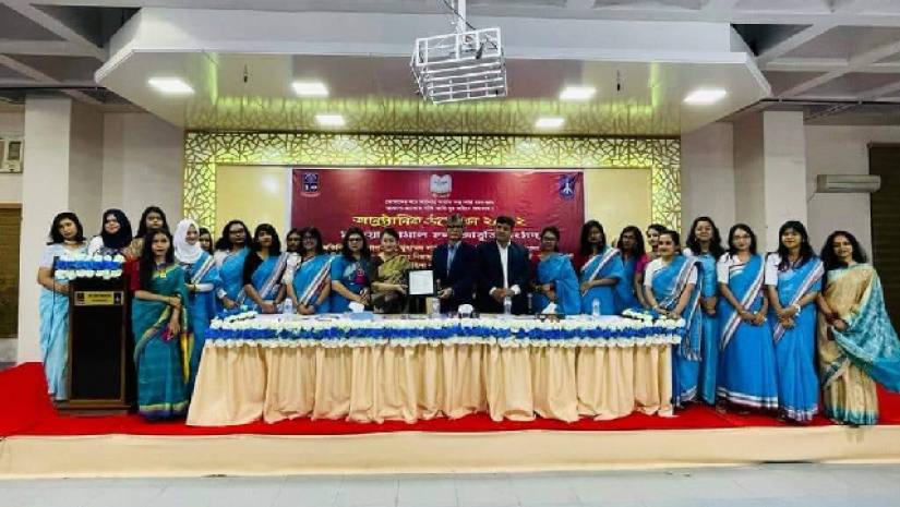 সুফিয়া কামাল হলের আবৃত্তি সংসদ উদ্বোধন  