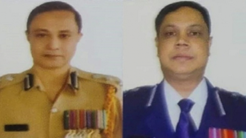 ডিআইজি মো. মাহবুব হাকিম এবং ডিআইজি মো. আলমগীর আলম 