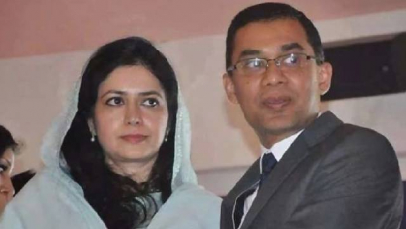 তারেক রহমান ও তার স্ত্রী ডা. জোবায়দা রহমান