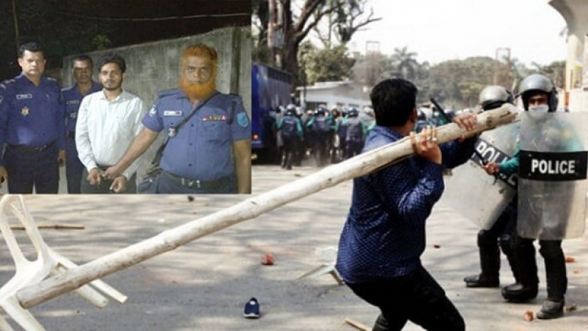গ্রেফতার ঢাকা জেলা উত্তর ছাত্রদলের সদস্য সচিব মো. সজীব রায়হান