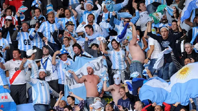 নিষিদ্ধ ৬ হাজার আর্জেন্টাইন সমর্থক