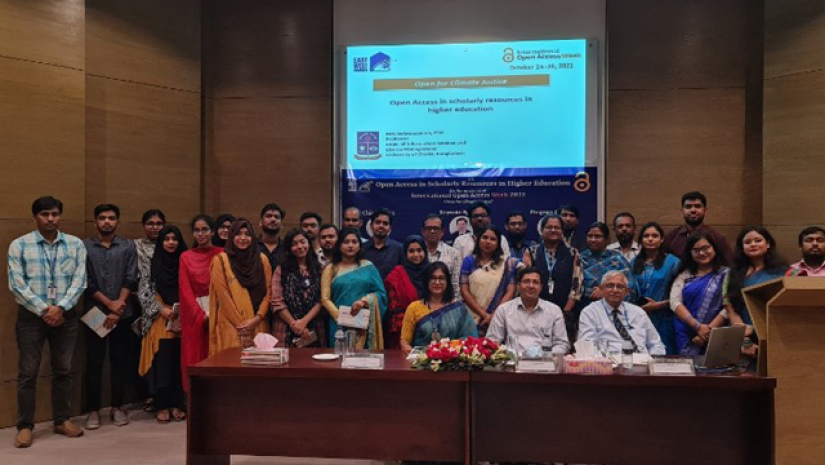 ইস্ট ওয়েস্ট ইউনিভার্সিটিতে ইন্টারন্যাশনাল ওপেন এক্সেস উইক উদযাপন