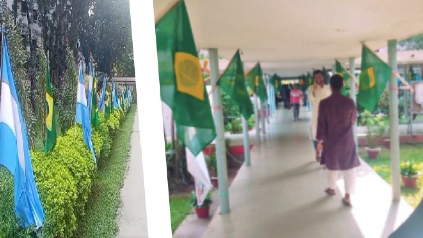 ফুটবল বিশ্বকাপ জ্বরে কাপঁছে ঢাকা বিশ্ববিদ্যালয়