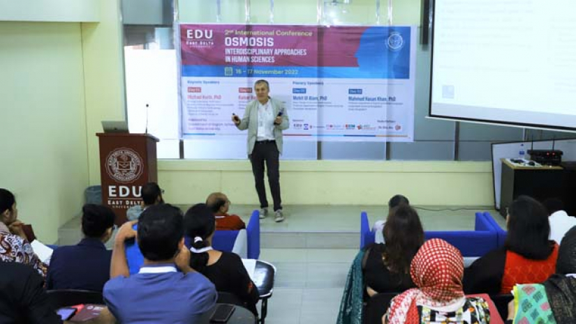 ইস্ট ডেলটা ইউনিভার্সিটিতে  ড. কেইথ