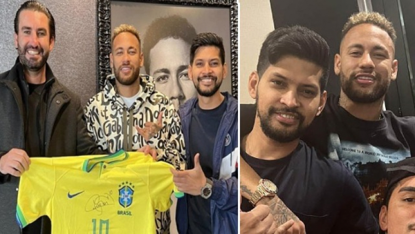 নেইমারের সঙ্গে বাংলাদেশের রবিন