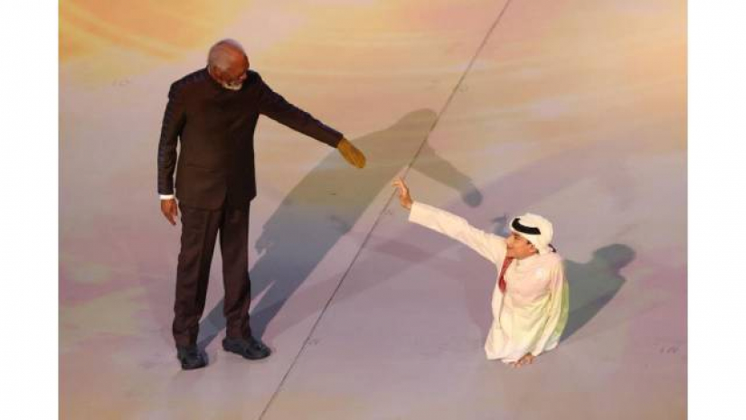 পবিত্র কুরআন থেকে তেলাওয়াত করেন বিশ বছর বয়সী ঘানিম আল মুফতি