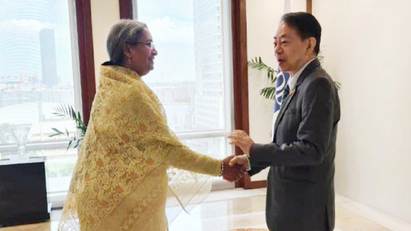 শিক্ষামন্ত্রী ও এডিবি প্রেসিডেন্ট