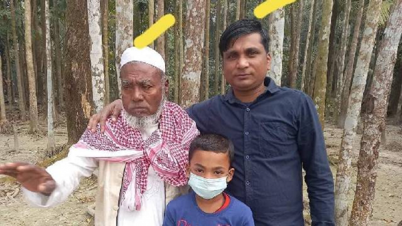 পিতার মৃত্যুর সংবাদ শুনে ফেরার পথে পুত্রেরও মৃত্যু