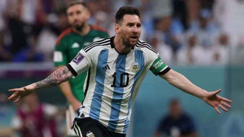 দারুন এক গোল করেছেন লিওনেল মেসি