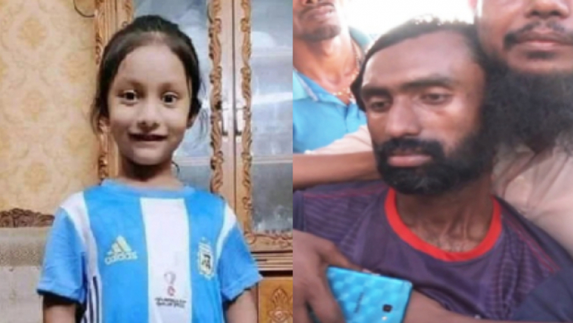 শিশু আয়াত ও তার বাবা সোহেল রানা