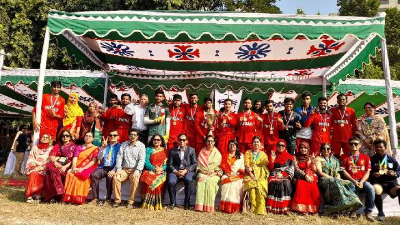 টানটান উত্তেজনায় রাষ্ট্রবিজ্ঞানকে হারিয়ে চ্যাম্পিয়ন ব্যবস্থাপনা বিভাগ 