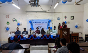 রাবিতে নবজাগরণ ফাউন্ডেশনের নবীনবরণ অনুষ্ঠিত 