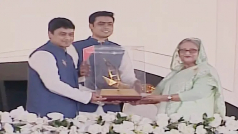 ছাত্রলীগের ৩০তম সম্মেলনের উদ্বোধনী অনুষ্ঠানে প্রধানমন্ত্রী শেখ হাসিনা