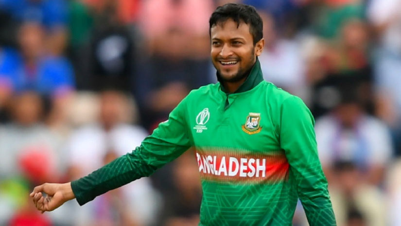 আইসিসি র‌্যাংকিংয়ে সাকিবের বড় লাফ