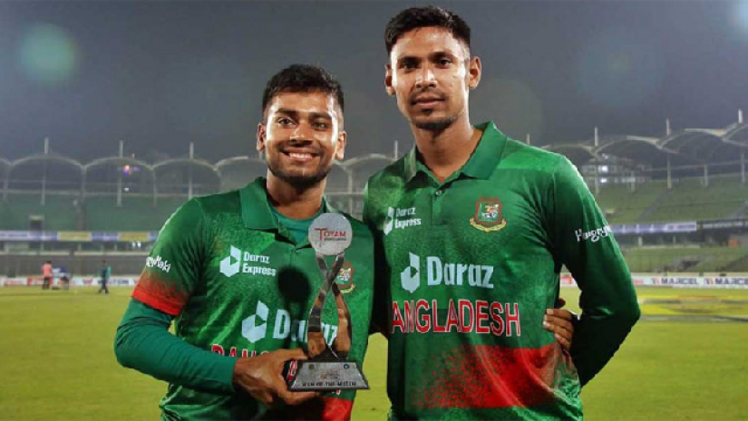 র‌্যাঙ্কিংয়ের সেরা দশে মিরাজ, মুস্তাফিজ