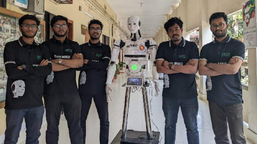 মানুষের কাজে সহায়তা করবে কুবির তৈরি রোবট নিকো