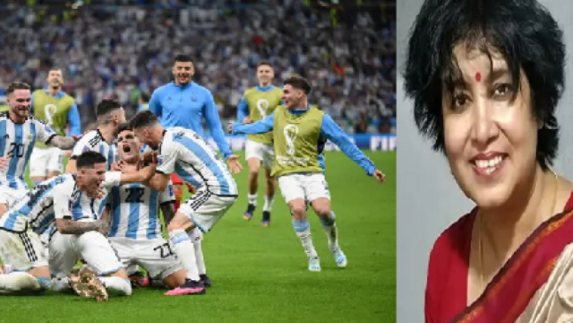 আর্জেন্টিনা ফুটবল টিম ও তসলিমা নাসরিন