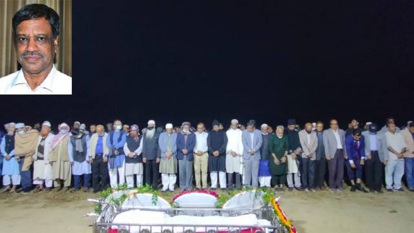 জাবিতে সাবেক উপাচার্য আলাউদ্দিন আহমেদের জানাযা অনুষ্ঠিত 
