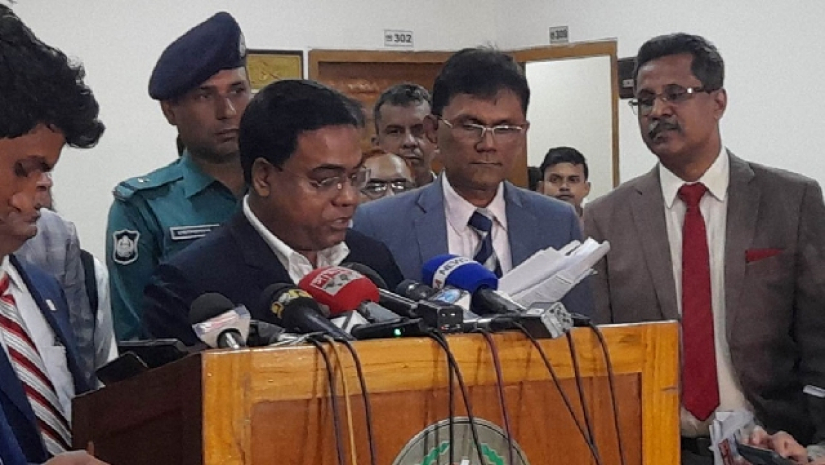 নির্বাচন কমিশন সচিব জাহাংগীর আলম