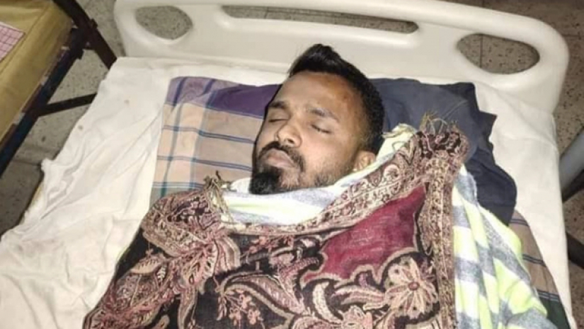 আহত সাংবাদিক