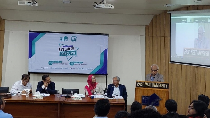 ইস্ট ওয়েস্ট বিশ্ববিদ্যালয়ে দুই দিনব্যাপী আন্তর্জাতিক গবেষণা সম্মেলন 